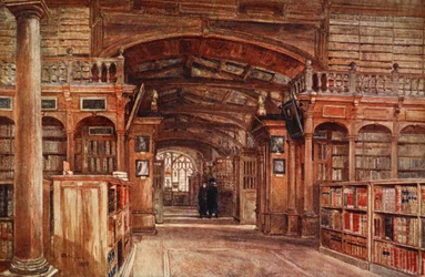 Interior of the Bodleian Library